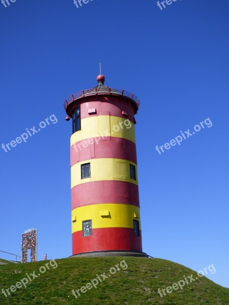 Pilsum East Frisia Lighthouse Tower Architecture