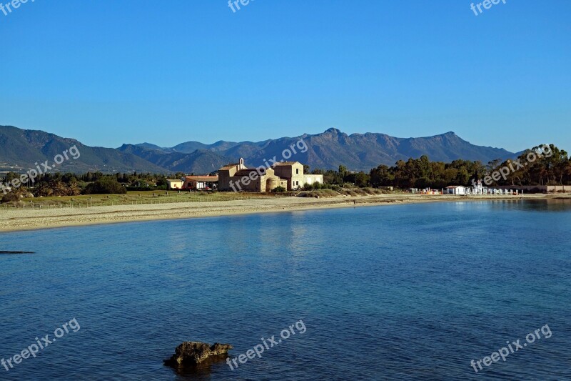 Sardinia South Coast Waters Coast Sea