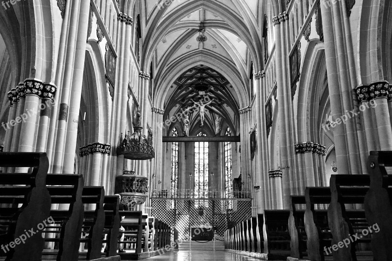 Nave Church Cathedral Religion Architecture