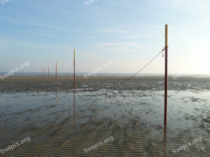 Waters Sea Sky Beach Langeoog