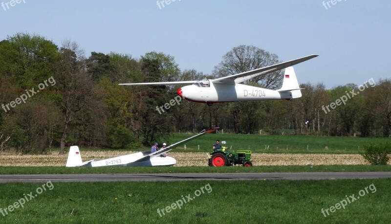 Aircraft Transport System Vehicle Glider Glider Pilot