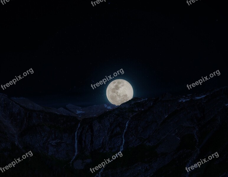 Moon Nature Astronomy Sky Planet