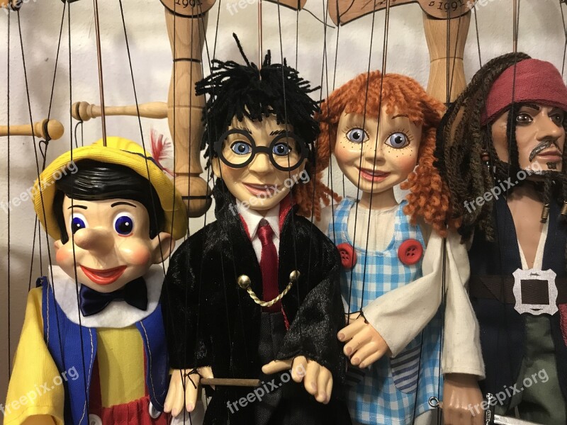 Harry Potter Doll Puppet Theatre Portrait Woman