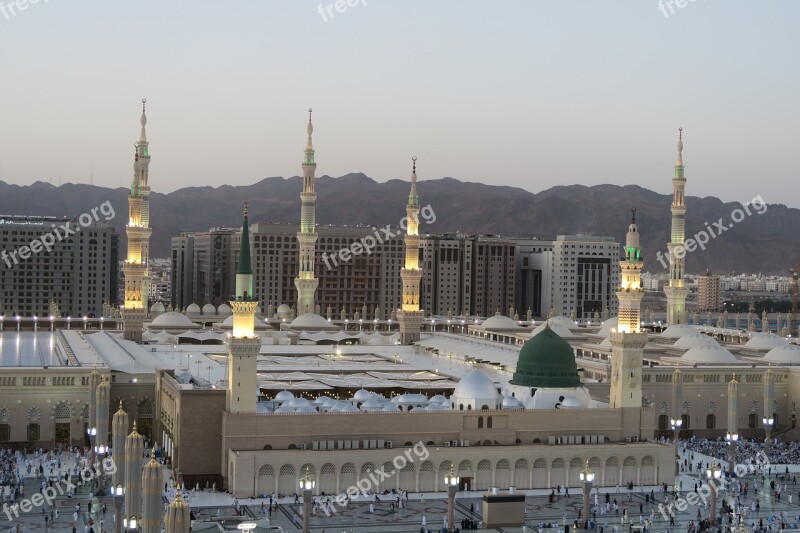 Masjid Nabawi I've To Medina Medina Minaret Hz