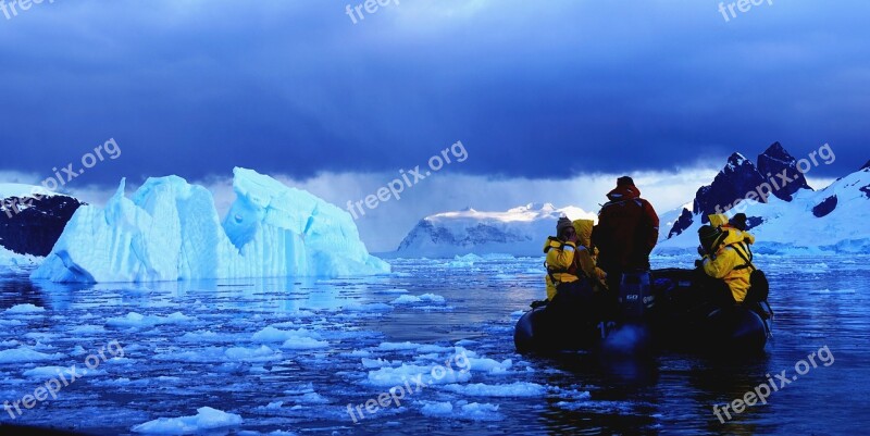 Waters Iceberg Ice Snow Free Photos