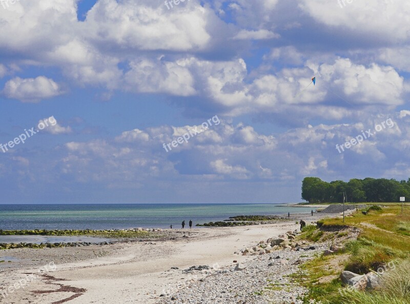 Baltic Sea Waters Sea Beach Sand