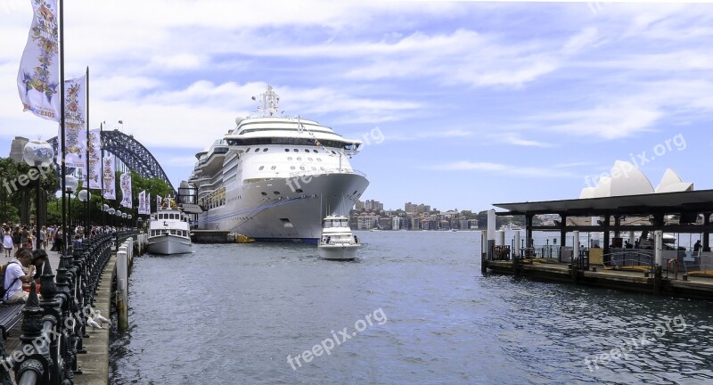 Water Travel Sky Bridge Sydney Harbour Bridge