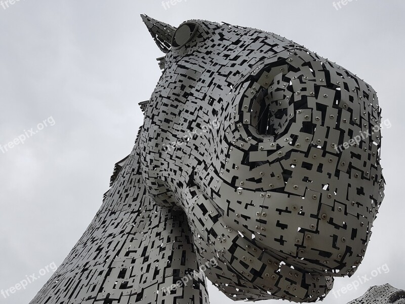 Winter Nature Kelpies Free Photos