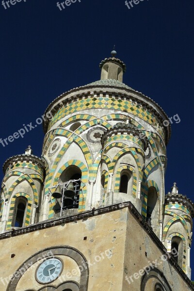 Italy Amalfi Architecture Church Free Photos