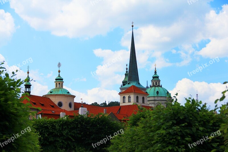 Churches Prague Czechia Architecture Church