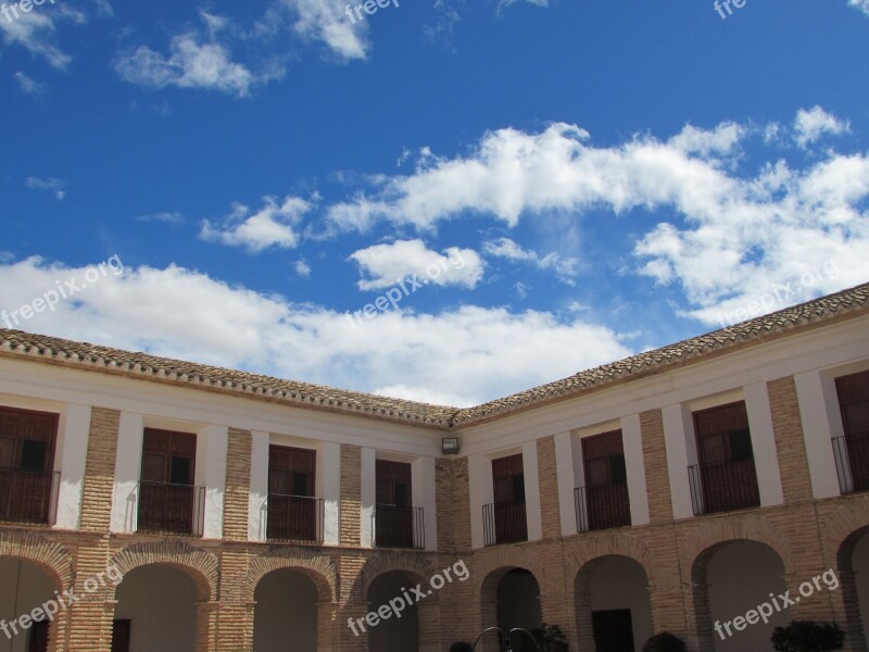 Patio Church The Virtues Alicante Villena