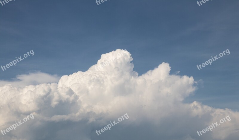 Clouds Sky Cumulus Clouds Free Photos