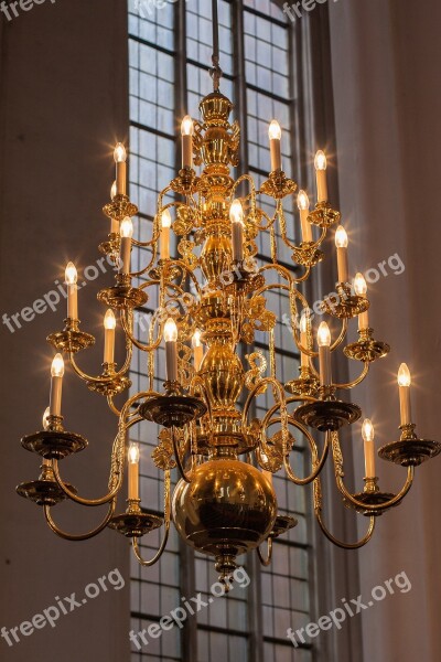 Lamp Candle Ornament Chandelier Religion