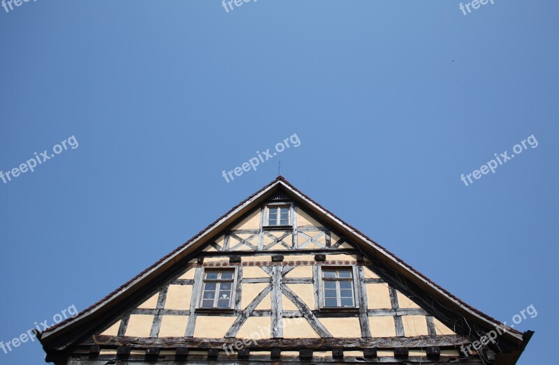 Truss Perspective Sky Architecture Roof