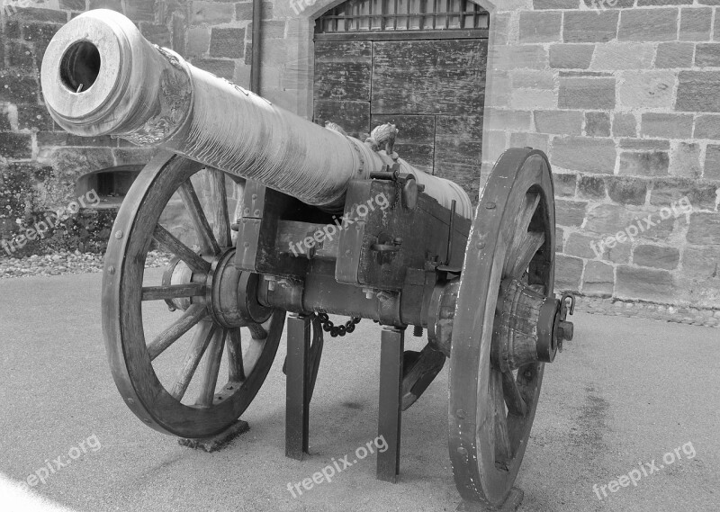 Cannon Gun Weapon War Military