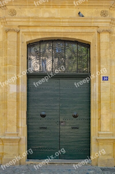 Door Wood Entrance Doorway House