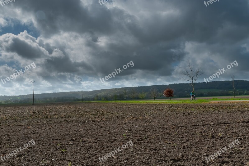 Landscape Field Sky Nature Prairie