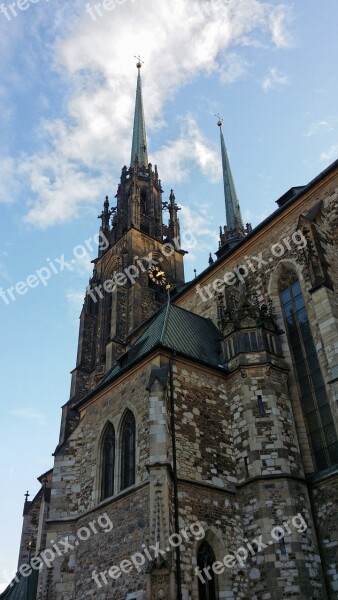 Brno Czech Republic Czechia Temple Temple St Peter And Paul