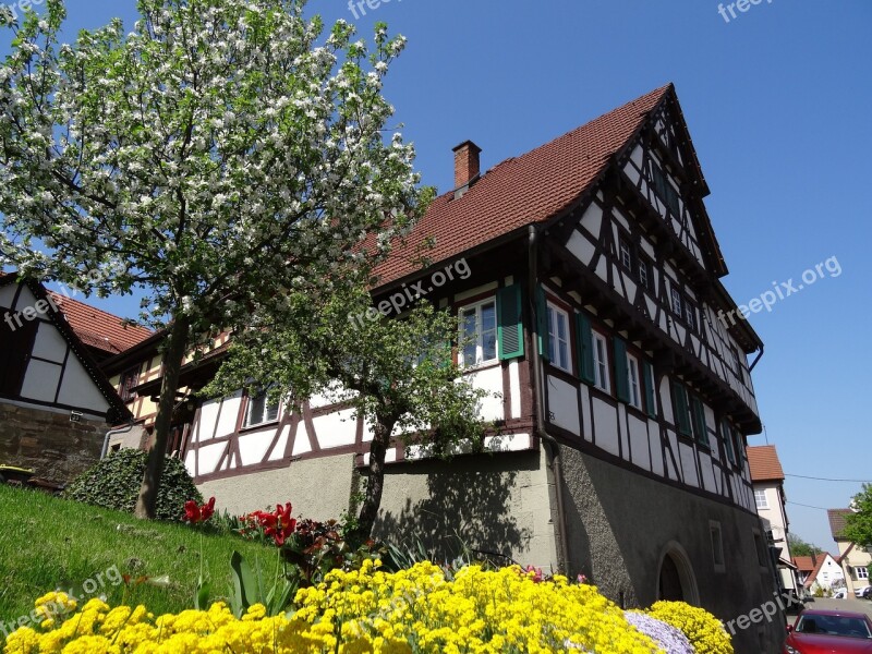 Wine City Fachwerkhaus Remstal Strümpfelbach Rems-murr-kreis