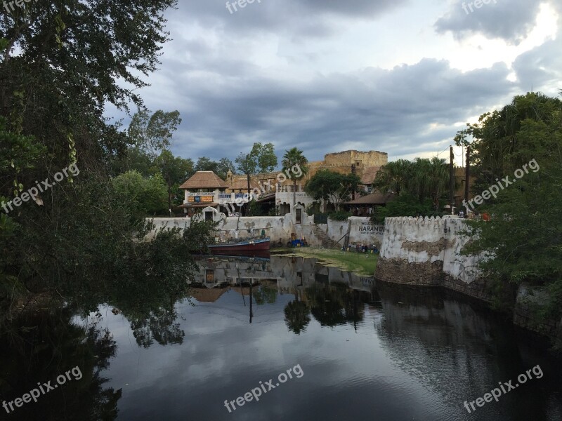 Water River Tree Architecture Travel