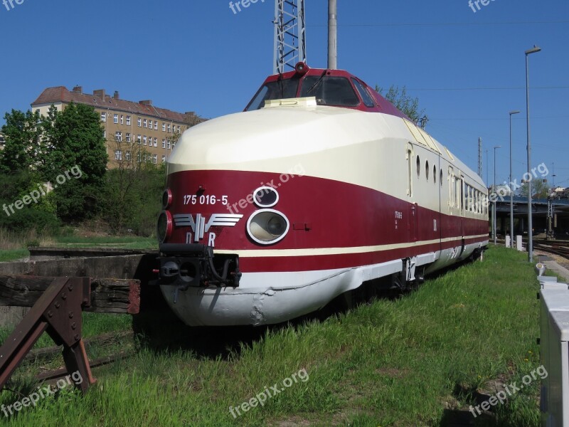 Express Train German Reichsbahn Dr 175 015-016