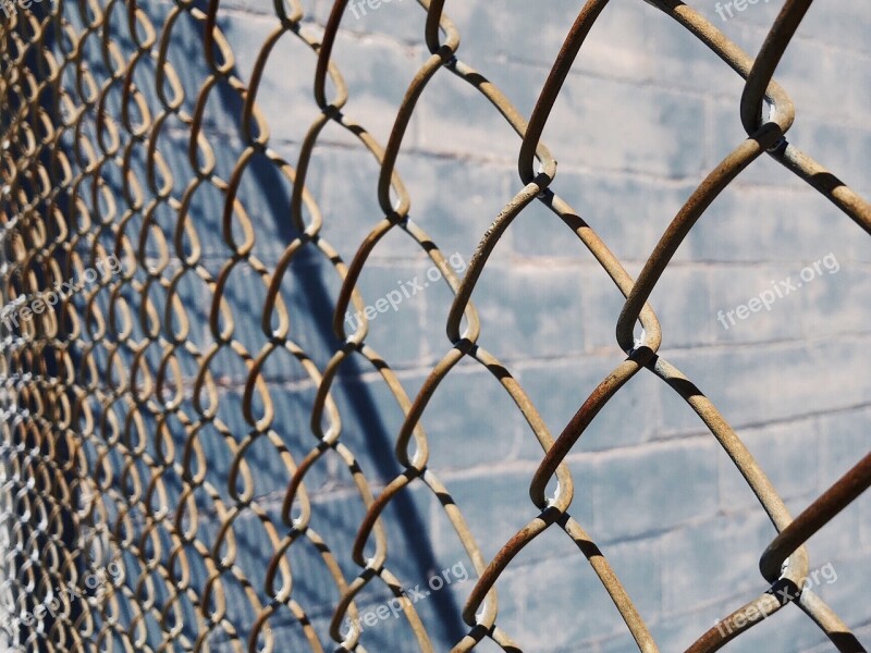 Fence Chain Link Metal Security Barrier