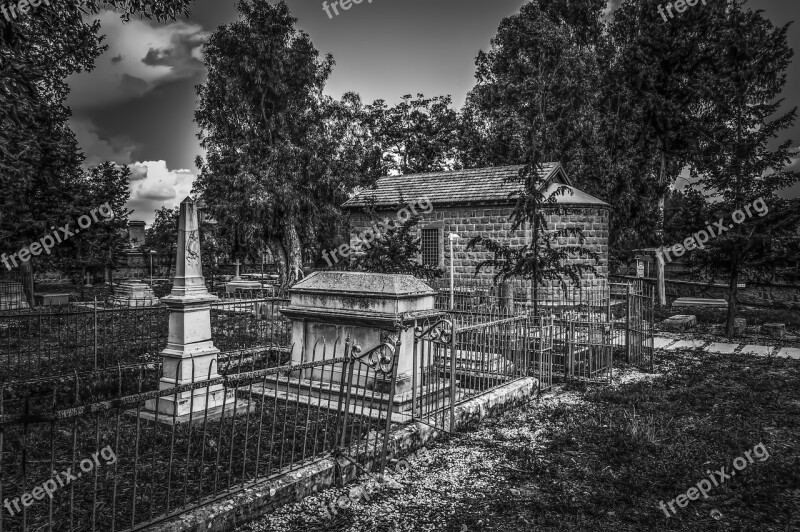 Church Cemetery Architecture Old Nicosia