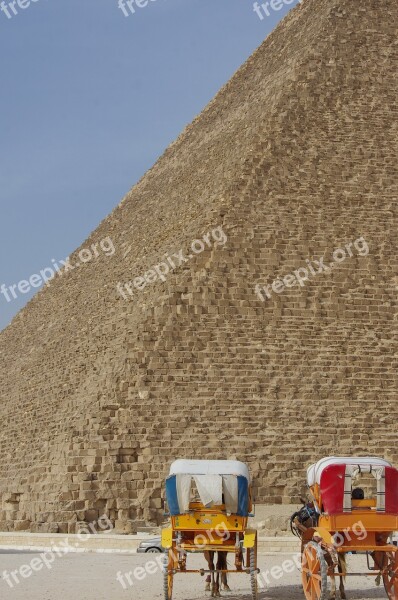 Egypt Cairo Giseh Pyramid Kephren