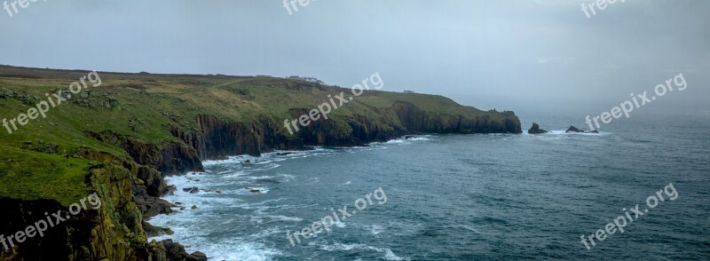 Water Nature Panoramic Landscape Sea