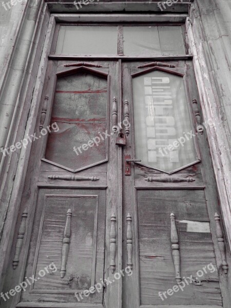 Architecture Door Window Old Wood