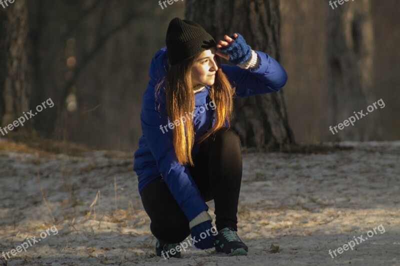 Outdoors Woman Girl Nature Grown Up