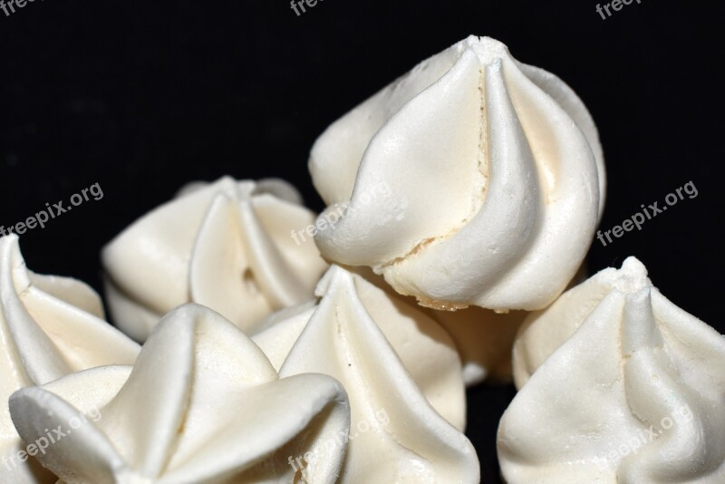 Dessert Tenderness Sweets Meringue Food