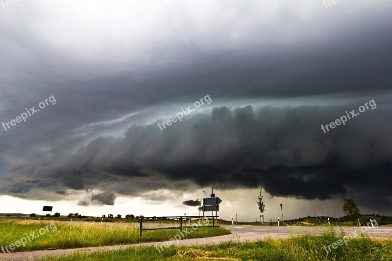 Cumulonimbus Storm Hunting Meteorology Thunderstorm Storm