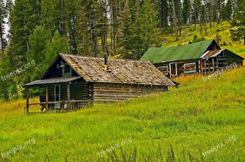 Garnet Ghost Town Abandoned Old Ghost Town