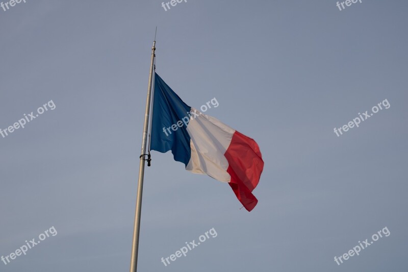 Flag France Paris Patriotism Free Photos