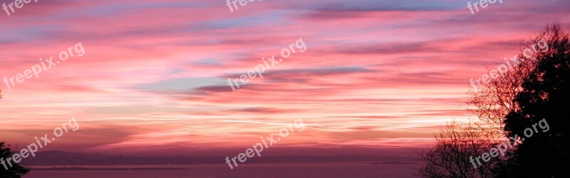 Sunset Berkeley Bay Area Dusk Twilight