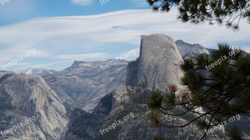 Usa America Yosemite National Park California