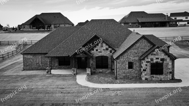 Black And White Home Realtor House Free Photos