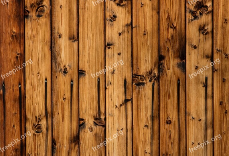 Wood Wall Brown Rustic Boards