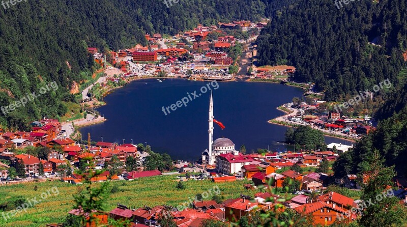 Uzungol Lake Caykara Trabzon Long Lake