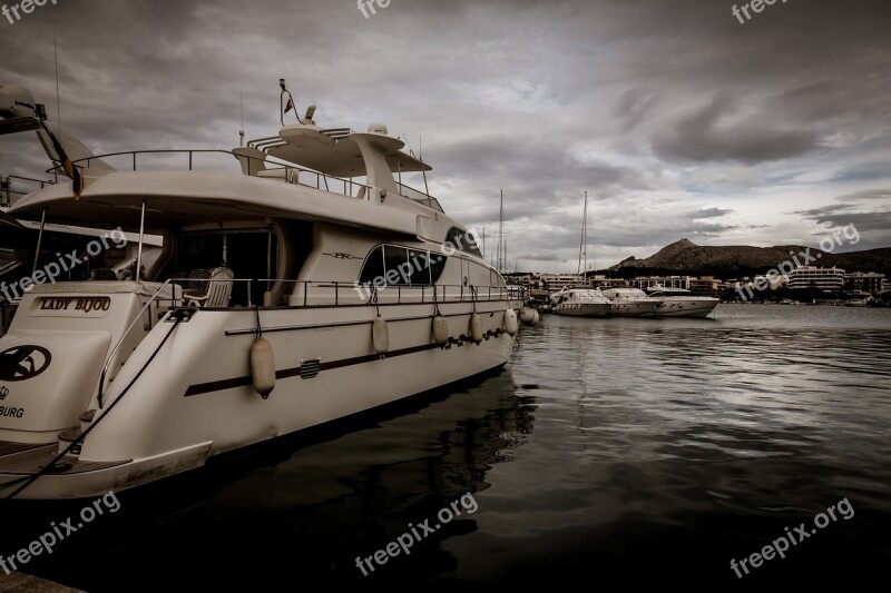 Yacht Mallorca Sea Water Sailing Boat