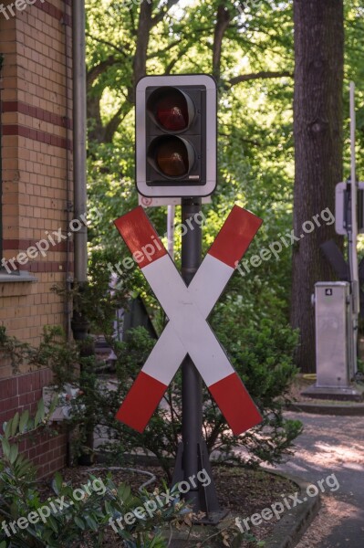 Andreaskreuz Traffic Lights Traffic Light Signals Signal Warning