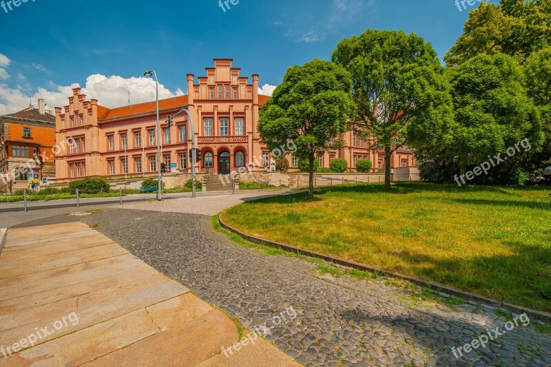 Zittau Saxony City Architecture Historic Center