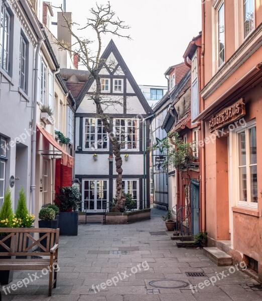 Bremen Schnoor House Historic Center Places Of Interest