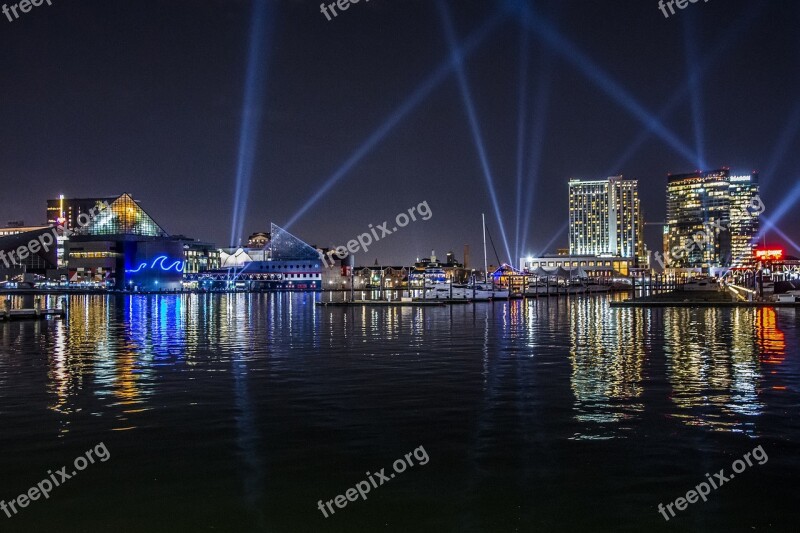 Water City Cityscape Waterfront River