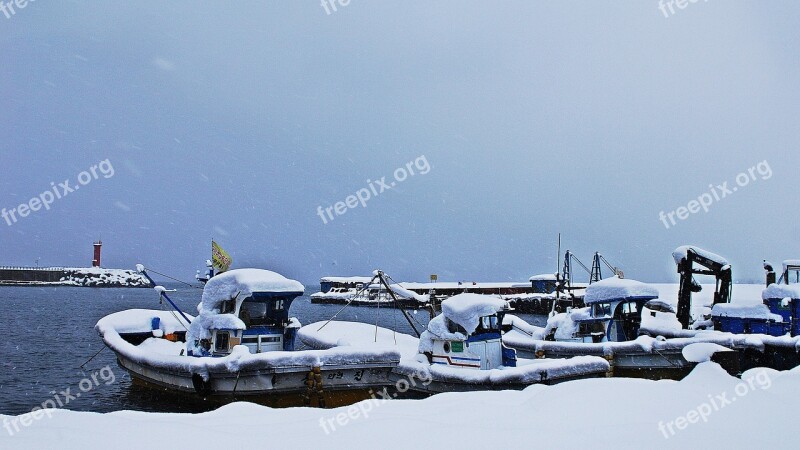 Snow Gangneung Between The Tianjin Airport Sea Times