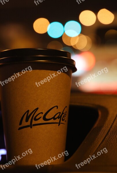 Drink Mccafe Doha Nightlife Free Photos