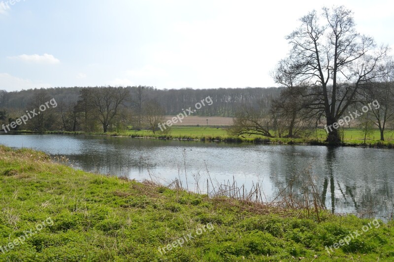 Nature Water Panoramic Landscape River