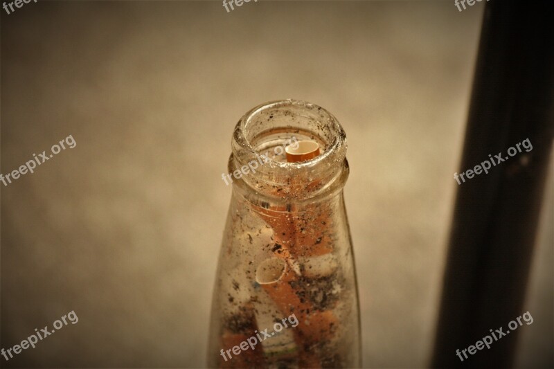 Glass Desktop Drink Bottle Food