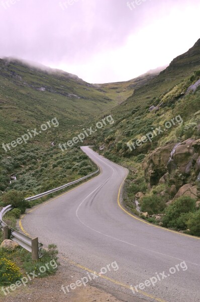 Lesotho Africa Road Nature Travel